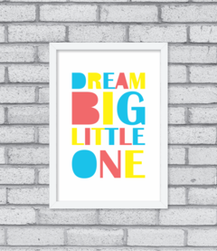 Imagem do Quadro Dream Big Little One