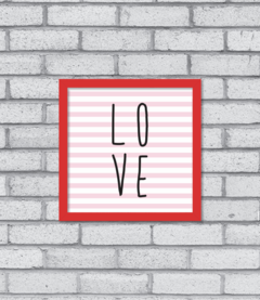 Quadro Love - comprar online