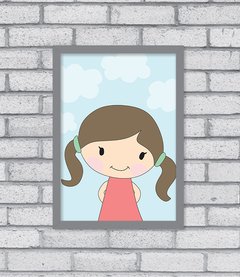 Quadro Menininha - Pendurama Quadros e Artigos de Decoração