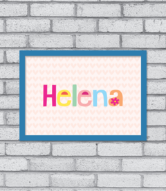 Quadro Nome Color (menina) - comprar online