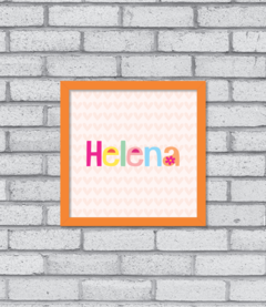 Quadro Nome Color (menina) - comprar online