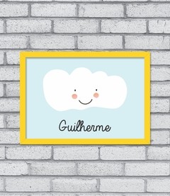 Quadro Nome Nuvem (menino) - comprar online