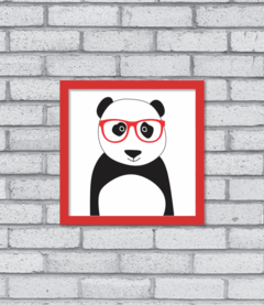 Quadro Hipster Panda - loja online