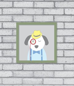 Quadro Hipster Puppy