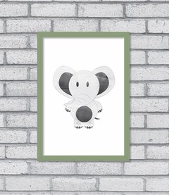 Quadro Elefante Aqua - loja online