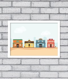 Quadro Vilarejo - comprar online