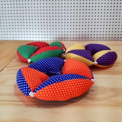 Bola Montessori Quebra-Cabeças Colorida - Bola Amish de tecido - comprar online