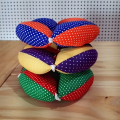 Bola Montessori Quebra-Cabeças Colorida - Bola Amish de tecido na internet