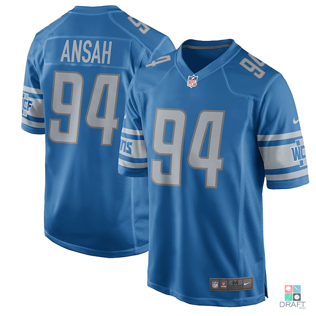 Detroit lions deals ansah jersey