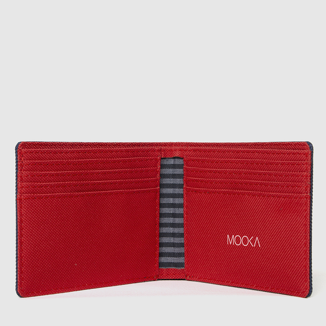 Billetera Fox Azul Rojo