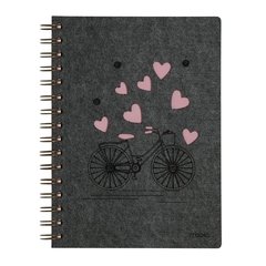 Cuaderno Viena Bike & Hearts A5 - comprar online