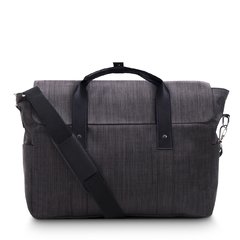 Bolso Overnight de lino Gris - comprar online