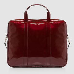 Document Briefcase Charol Bordeaux - comprar online