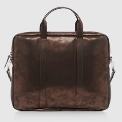 Document Briefcase Metallic Brown - comprar online