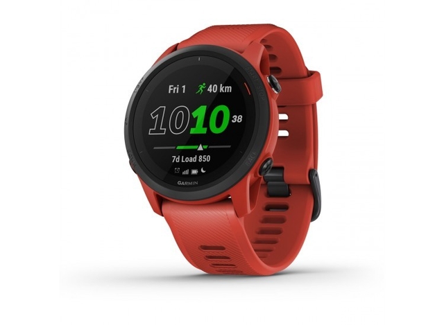 Garmin Forerunner 745 GPS Running Triathlon Smartwatch Lava Red