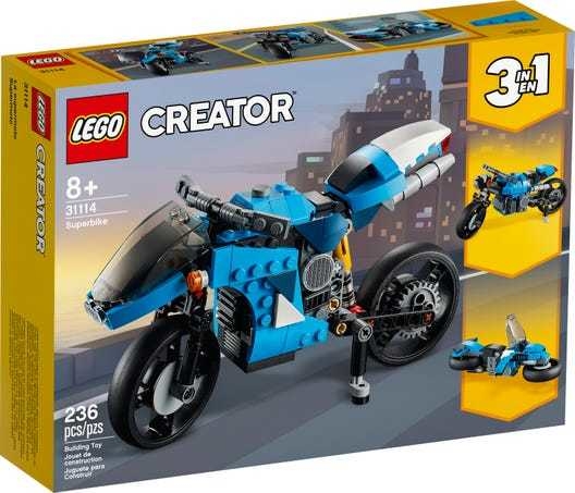 LEGO Creator - Carro de corrida de rua - 31127, LEGO CREATOR