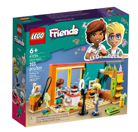 41754 LEGO FRIENDS O QUARTO DO LEO