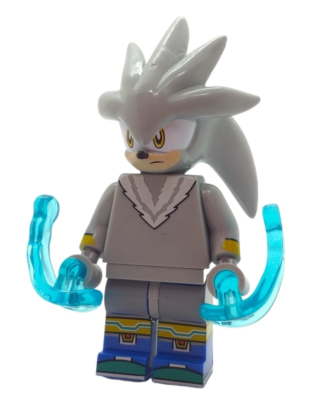 Lego Minifigura SILVER SONIC MOVIE MC917