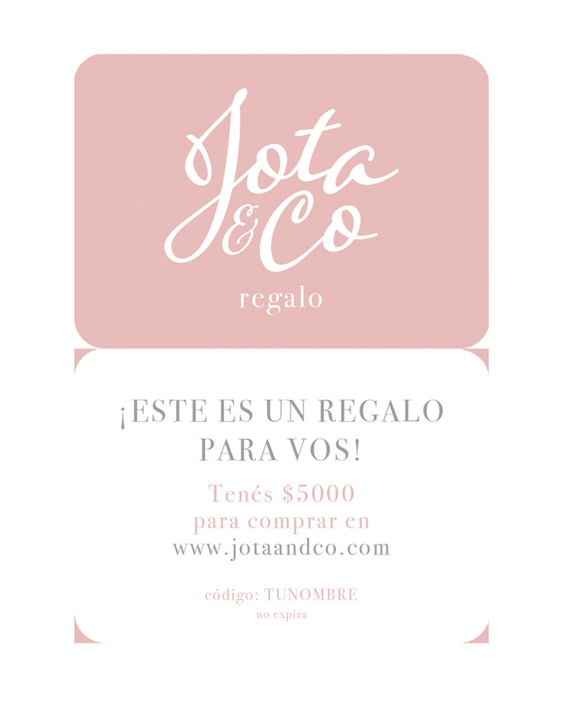 Tarjeta de Regalo $5000