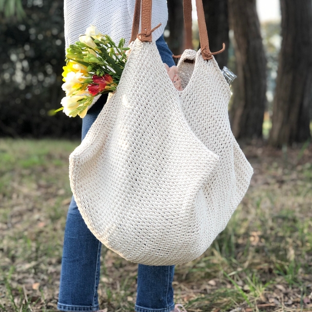 Bolsos tejidos en dos agujas paso a paso hotsell