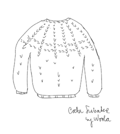 Little Cata Sweater_Patrón de tejido DIGITAL + Videos Guía (Talles para 1 a 14 años) - WoolaKnitters