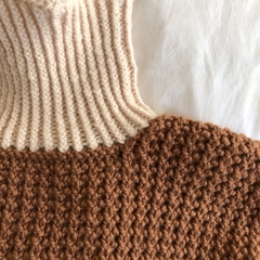 Sweater SISTERHOOD_patrón para tejer en plano en internet