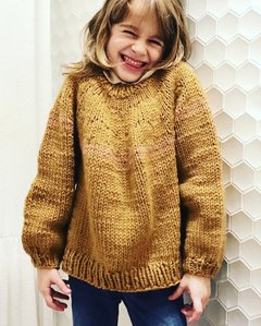 Sweater Emma_Patrón paso a paso DIGITAL_Talle de 1 a 14 años.