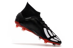 Chuteira Adidas Predator Mania 19.1 Preto e Branco Campo Profissional - comprar online