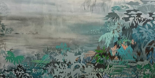 Lucía Spotorno. Sin titulo, 100 x 200 cm