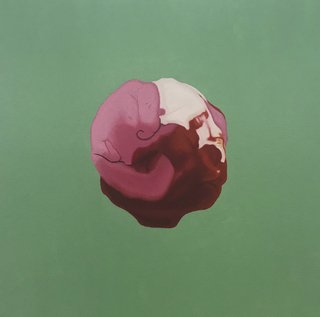 Cynthia Cohen. Serie Masas, 80 x80 cm.