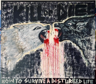 Amador Rojas. Lobos, 170 x 150 cm