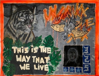 Amador Rojas. The way we live, 140 x 180 cm