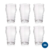 Set X6 Vasos Cervecero De Vidrio 473 Ml Stout Nadir