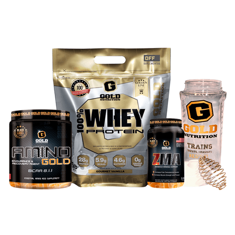 COMBO CRECIMIENTO XXL + SHAKER GRATIS - GOLD NUTRITION