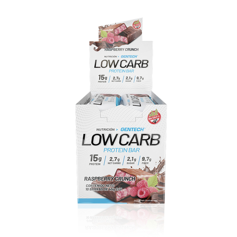 Low Carb Protein Bar Caja 10 unidades - Gentech