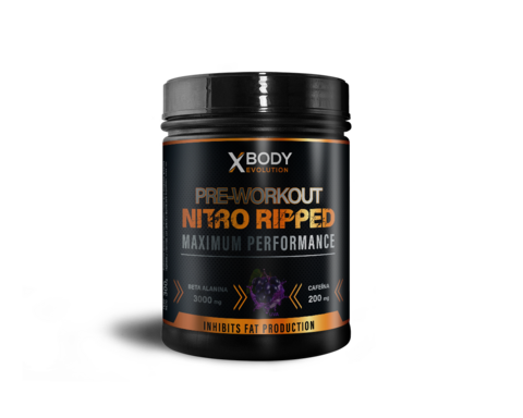 NITRO RIPPED PRE WORKOUT 300 GRS - XBODY EVOLUTION