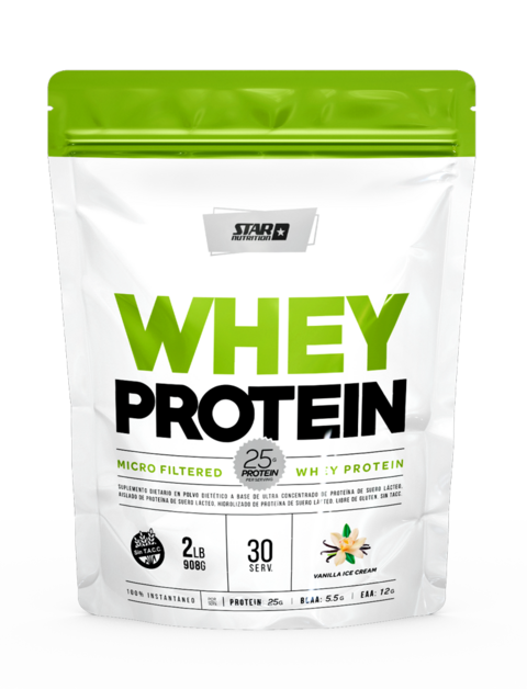 WHEY PROTEIN 2 LBS DOY PACK - STAR NUTRITION - tienda online