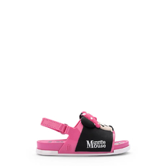 Mini Melissa Beach Slide Sandal + Mickey And Friends Rosa Preto (Minie) na internet