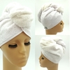 TURBANTE ROMA BLANCO EN TOALLA DE ALGODÓN