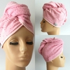 TURBANTE ROMA ROSA EN TOALLA DE ALGODÓN