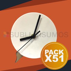 Reloj Polimero - subli-insumos