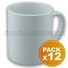 Taza Blanca Polymer