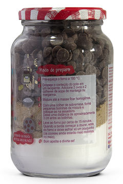 Cookie Mix Gotas de Chocolate - SEM GLÚTEN - Vida Gourmet 440g - comprar online