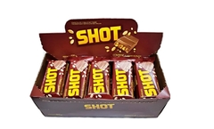 CHOCOLATE CON MANÍ SHOT DE 35G - CAJA X 25 UNIDADES - - comprar online