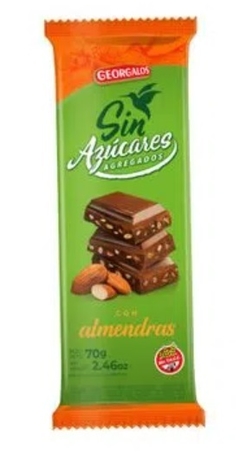 SIN TACC CHOCOLATE CON LECHE GEORGALOS 70 GRS en internet