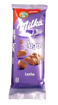 CHOCOLATE MILKA LEGER ALMENDRAS 100 GRS. POR UNIDAD,POR DOS UNIDADES - tienda online