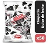 CHUPETINES LIPO WAMIS SABOR DULCE DE LECHE ( SIN TACC ) - BOLSA X50 UNIDADES -