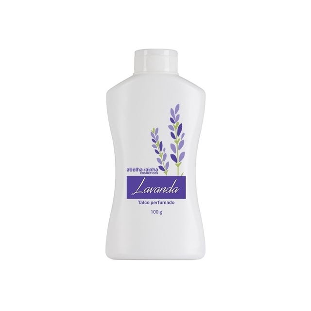 Talco Perfumado Lavanda Abelha Rainha 100g