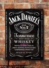 Chapa rústica whisky Jack Daniel's Nro 7