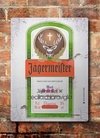 Chapa rústica licor Jägermeister
